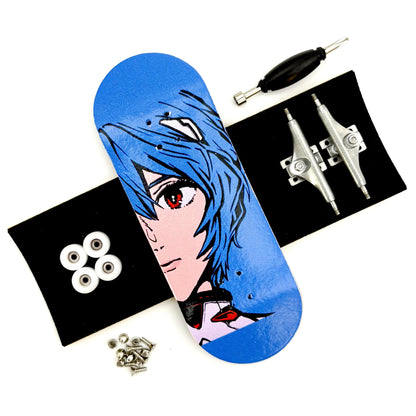 34Mm Premium Fingerboard Set with Eureka 3.0 Trucks New Street Shape Wheels